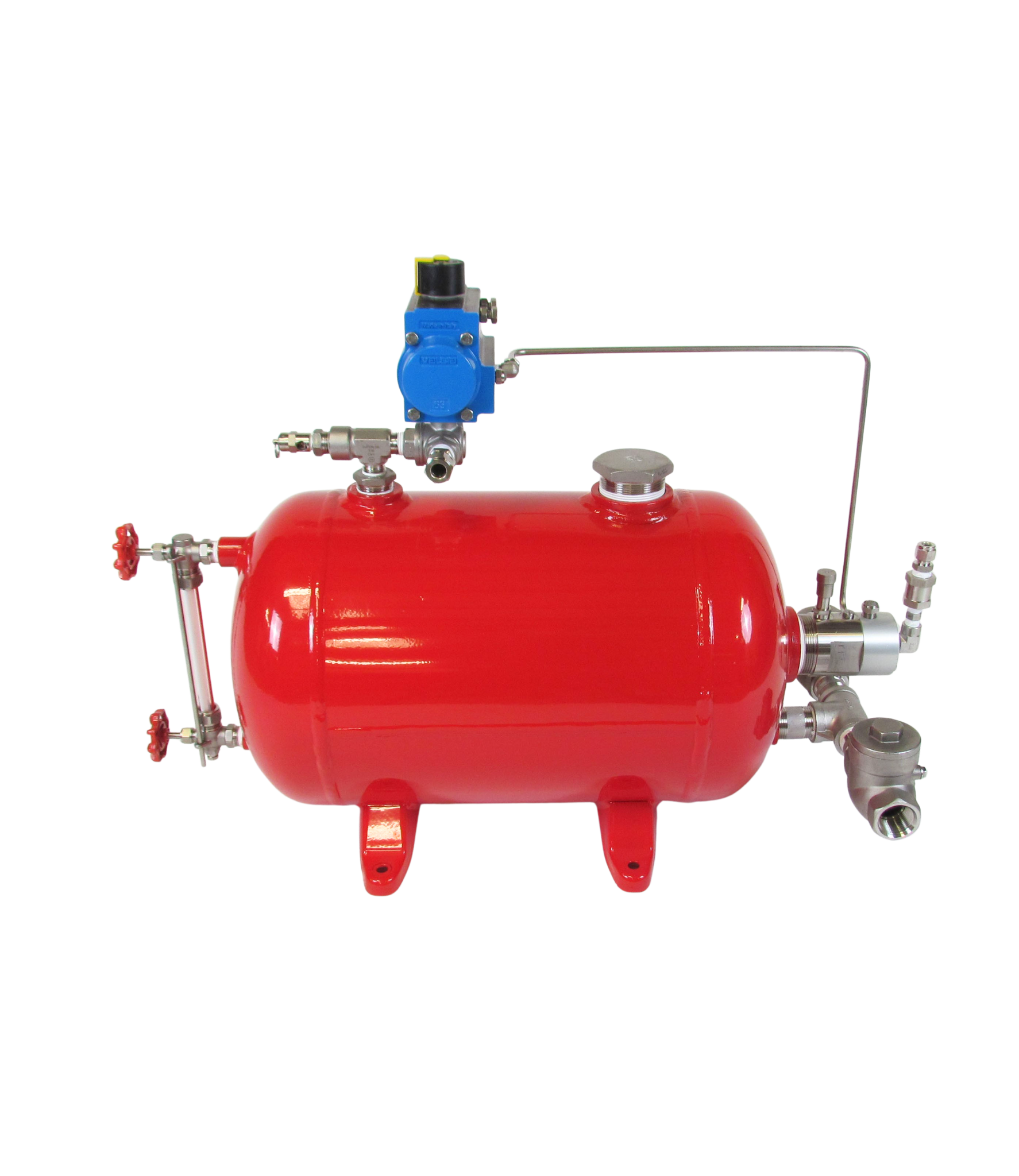 100 psi Actuated Ball Valve Vertical Panel