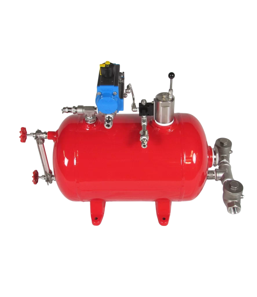 Vacuum Service 100 psi Actuated Ball Valve