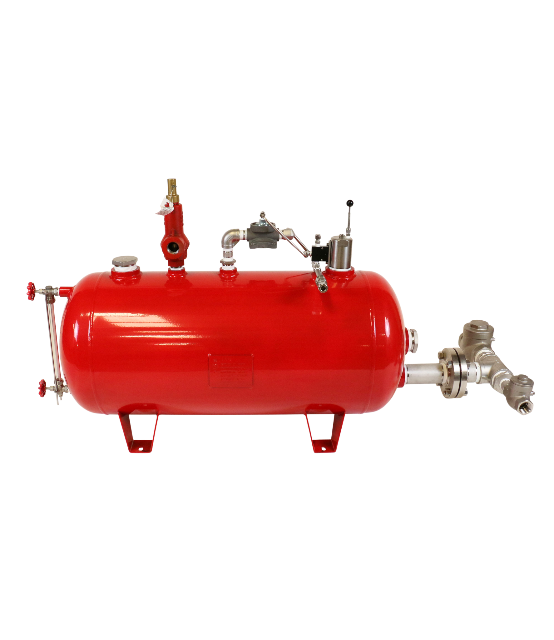 Side Mount Pneumatic Level Controller 100 psi Actuated Ball Valve