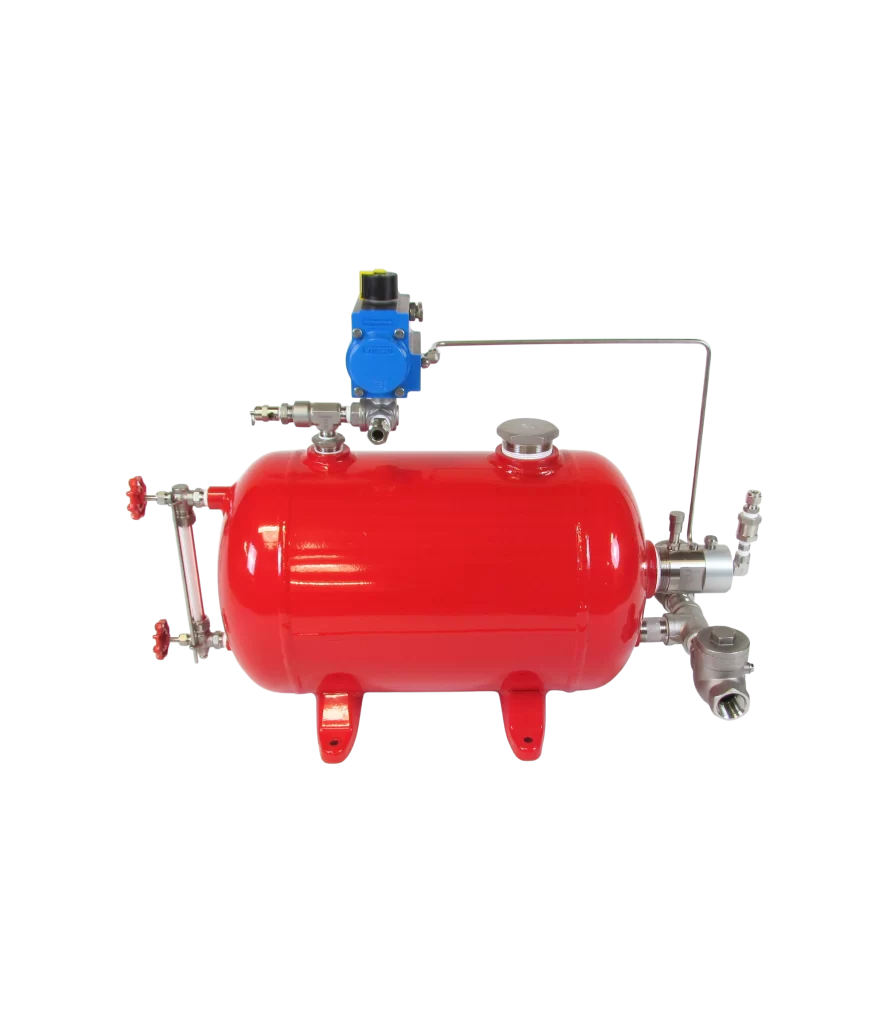 200 psi Actuated Ball Valve Vertical Panel